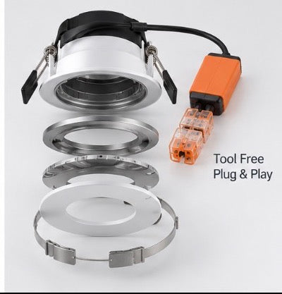 Comet V2 fire rated dimmable led down light